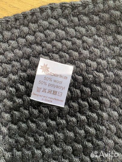 Комплект шапка и снуд женский