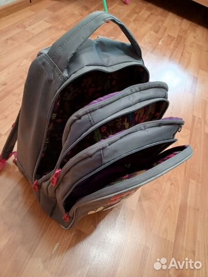 Рюкзак школьный для девочки grizzly