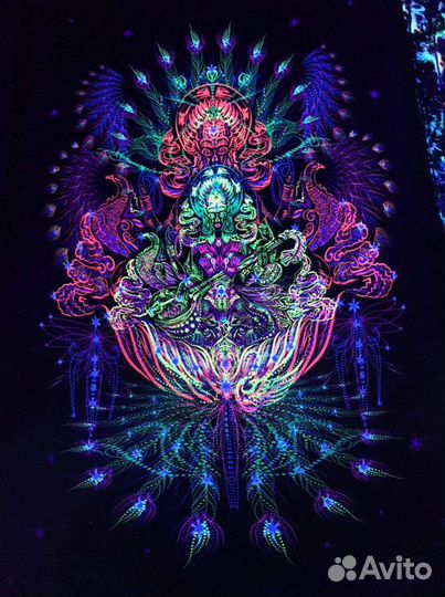 Полотно светящиеся (флоурисцентное)