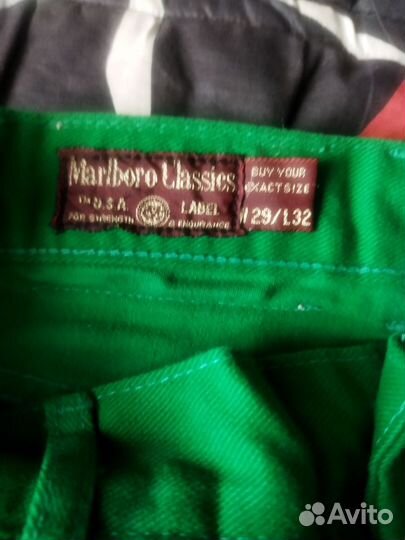 Джинсовые шорты Marlboro и Zara