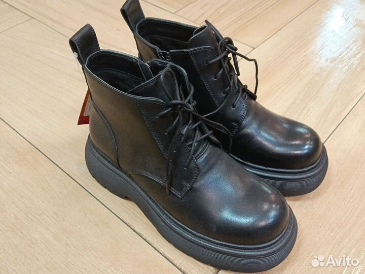 Ботинки жeнские натуральная кожа