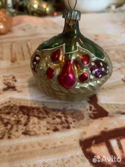 Елочные игрушки СССР