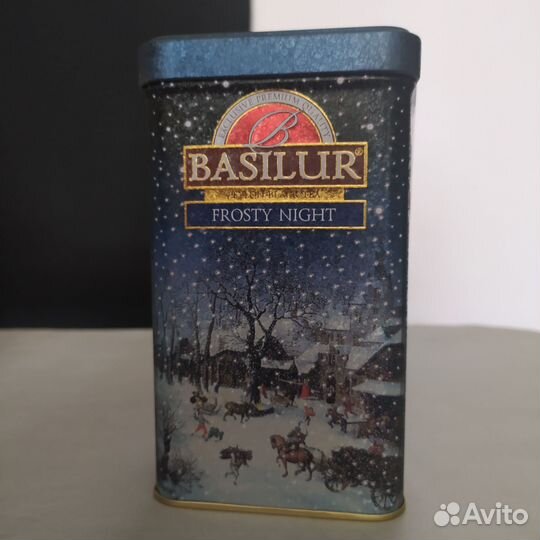 Жестяные банки Basilur