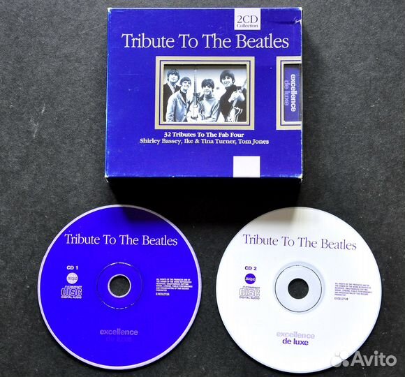 Двойной CD трибьютов Битлз