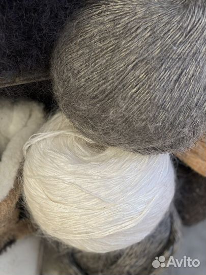 Пряжа клубки