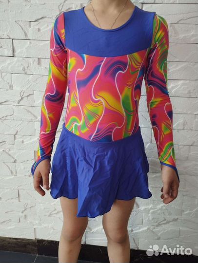 Костюм для фигурного катания 128