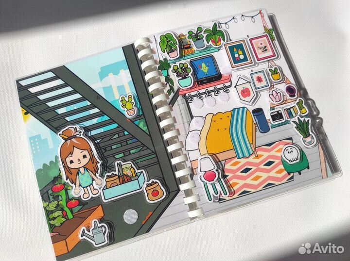 Игры на липучках Тока Бока Квартира