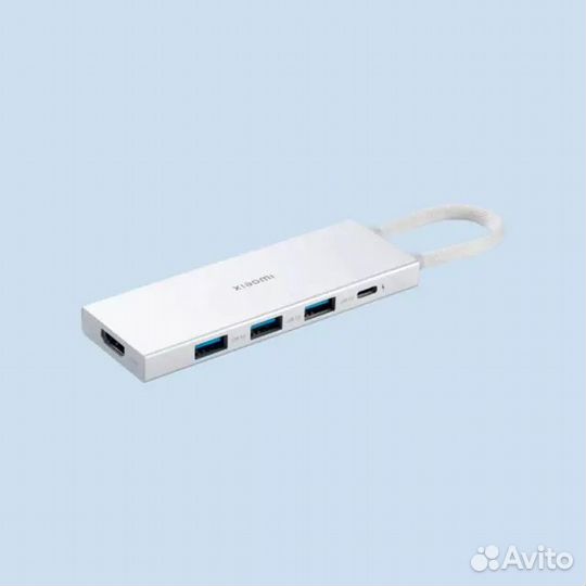 Док-станция Xiaomi 5 в 1 USB Type-C USB3.0 hdmi