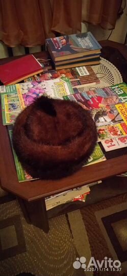 Шапка норковая