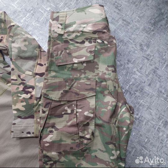 Тактический боевой костюм Комбат мох/мультикам