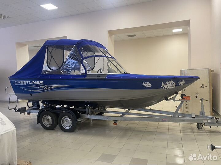 Катер Crestliner 1800 с Мотором Suzuki DF150