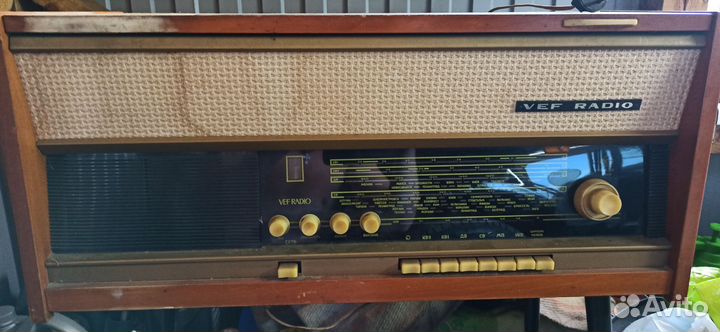 Радиола СССР ламповая