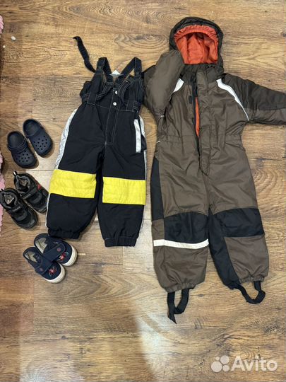 Огромный пакет вещей на мальчика 92-104