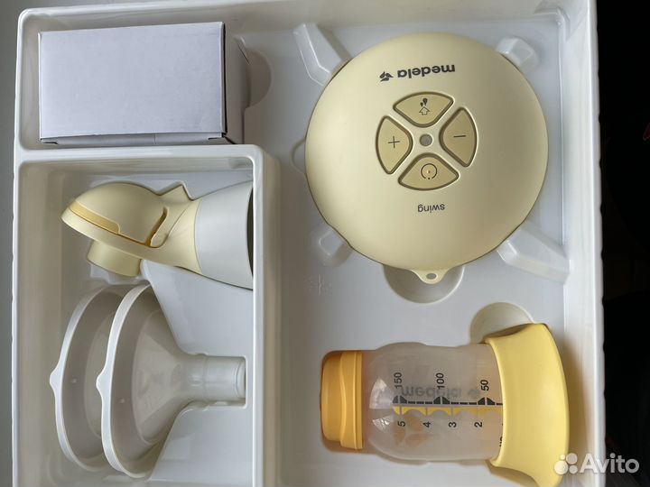Молокоотсос medela электрический swing flex