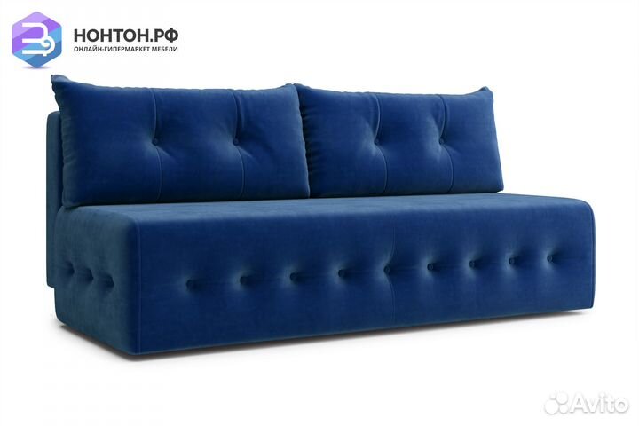 Диван еврокнижка Сити темно-синий