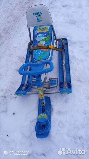 Детский снегокат бу