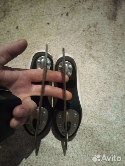 Коньки детские декатлон кожаные 31 размер