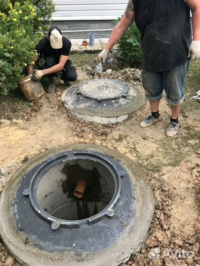 Септики из бетоных колец