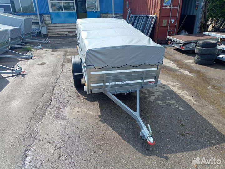 Прицеп Спутник 2213/48 низкий тент