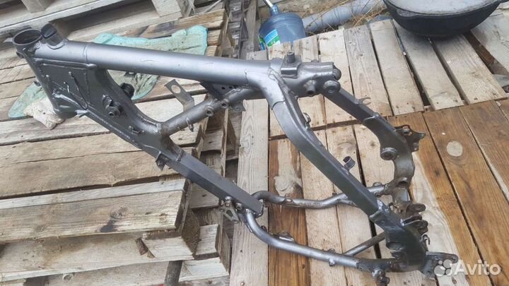 Рама и картер двигателя honda xr 250 baja