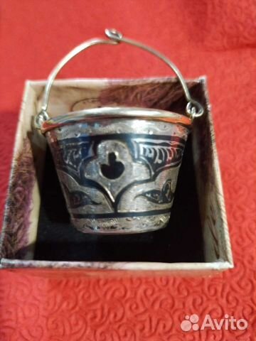 Ситечко для чая серебро. Кубачи