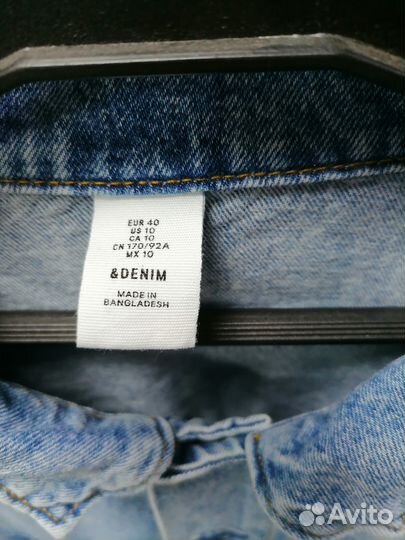 Винтажная джинсовка оверсайз Denim Harley-Davidson