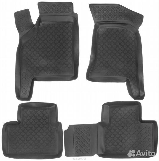 Коврики салона ваз 2110-12 полиуретановые