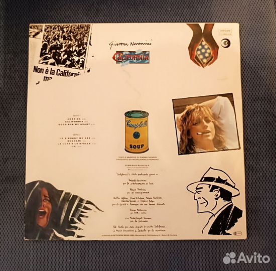 Винил Gianna nannini - California
