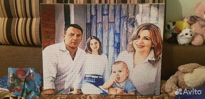 Алмазная мозаика по фото - производство