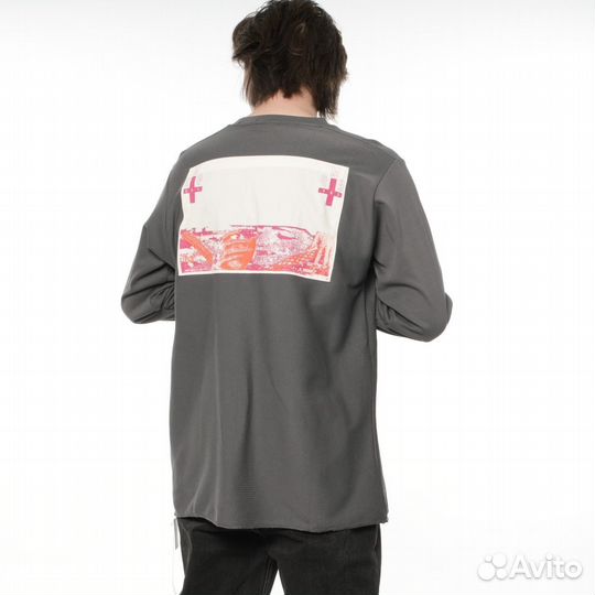 Лонгслив Cav Empt серый