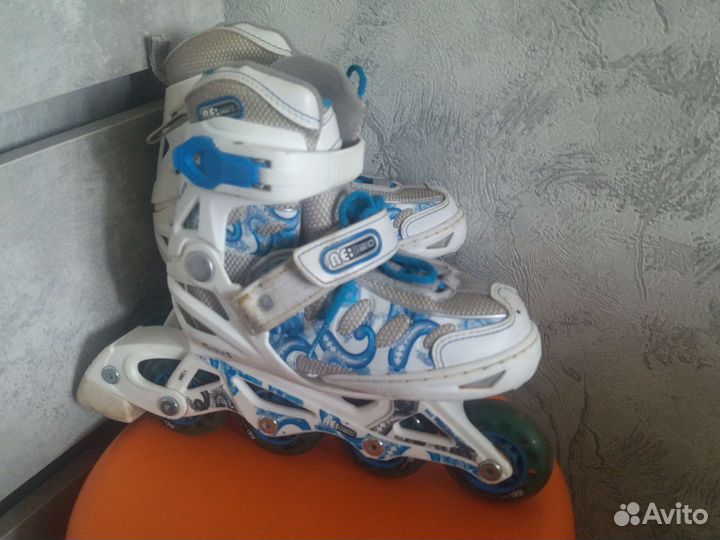 Роликовые коньки детские раздвижные