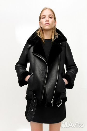 Куртка-косуха Zara ZW Collection Double-faced Bike