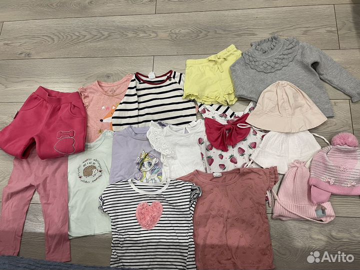 Пакет вещей на девочку 86-92