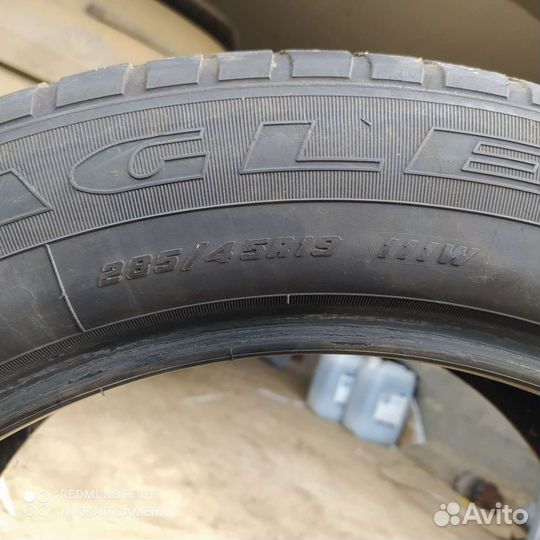 Goodyear Eagle F1 SuperSport 255/45 R19 и 285/45 R19 111W