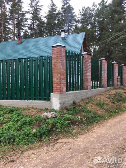 Установка заборы