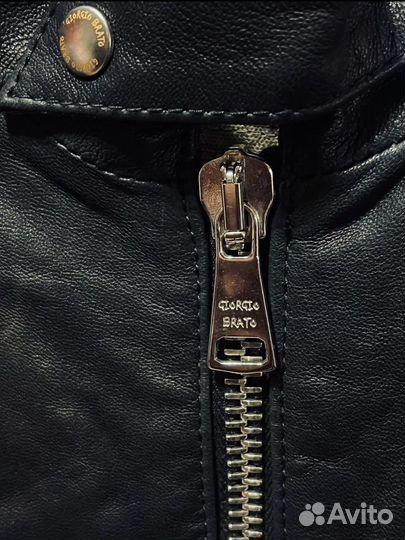 Кожаная куртка Giorgio Brato Оригинал