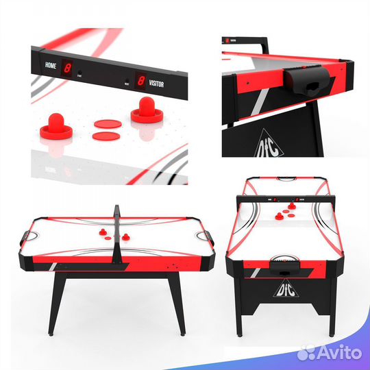 Игровой стол аэрохоккей 5 фт, новый. Арт 43