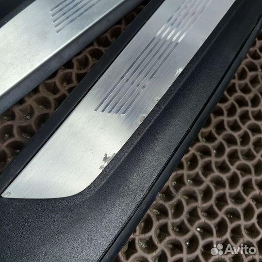 Накладки на порожки BMW x1 e84 M-tech