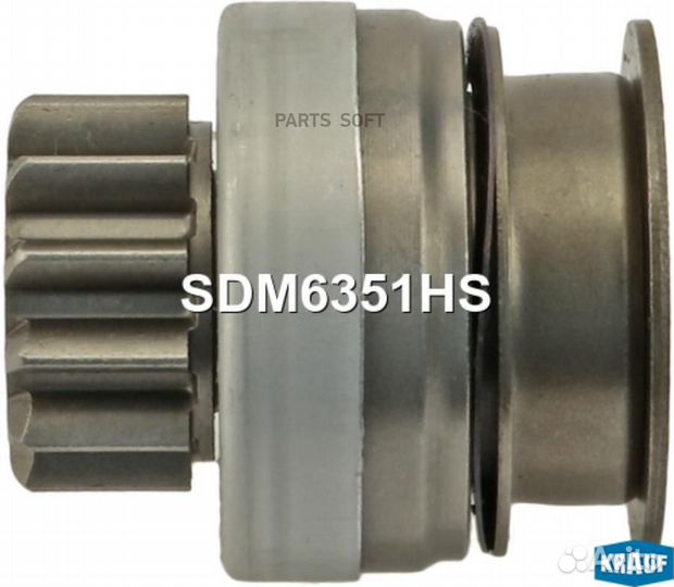 Krauf SDM6351HS Бендикс стартера