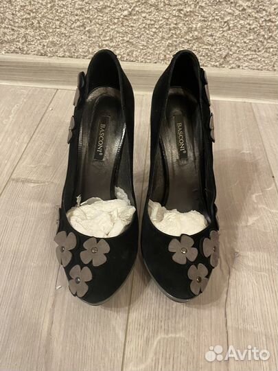 Туфли женские 36 размер натуральная замша