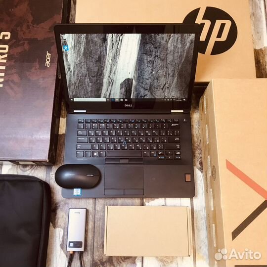 Ноутбук Dell Latitude E7470 Сенсорный 2K IPS i5-6x