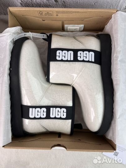 Силиконовые угги Ugg Classic Clear Mini