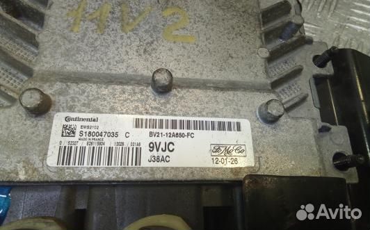 Блок управления двигателем ford fiesta 6 (11V02PF0