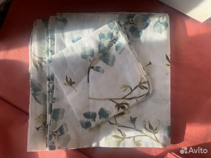 Муслиновые пеленки новые
