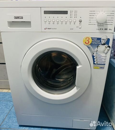 Стиральная машина atlant на 6 кг