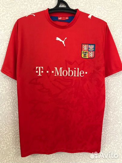 Оригинальная футболка сборной Чехии по футболу