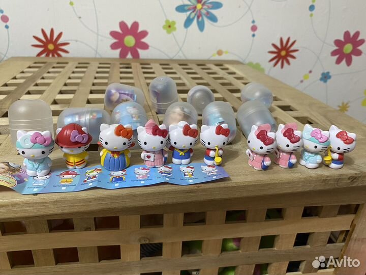 Фигурки хеллоу китти hello kitty
