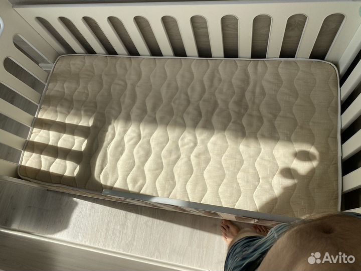 Детская кровать от 3 лет с матрасом бу