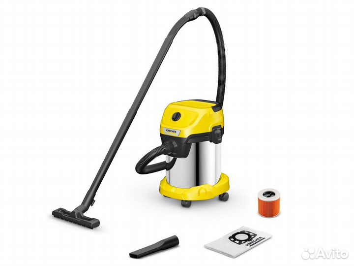 Пылесос для мусора Karcher WD 3 S V-17/4/20 1.628