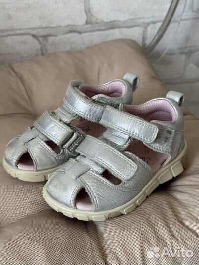 Сандали ecco для девочки 23 размер